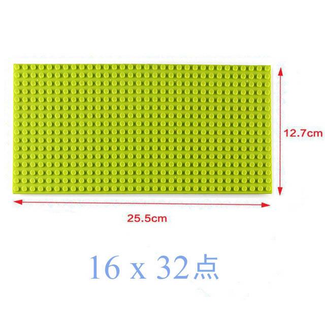 32 * 32 32 * 16 Hole Building Block Baseplate Small Particles 25 * 25 Cm Human Universal Splicing Building Block Base Accessories
