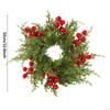 Christmas Candle Ring Decoration Holder for Celebration Kitchen Party Style A