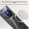 For OPPO Find N6 Case Hard Transparent Magnetic Wireless Charging Hinge Film Protective Back Cover For OPPO Find N6 Phone Shell