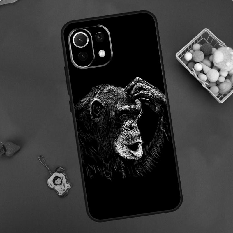 Monkey Gorilla Ape Baby Case For Xiaomi 15 Ultra 13 14 11T 12T 13T 14T Pro POCO X7 Pro F5 F6 M6 X3 X5 X6 Pro Coque