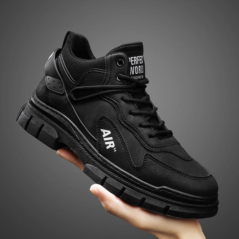 Security Boots Men Work and Safety Shoes Free Delivery Shoes Casual Sneakers Mens Ankle Boots Leather Brown Boot Booties Man