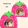 Washable Small Pet Strawberry Nest for Parrots, Guinea Pigs, and Hamsters