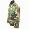 80er Jahre Vintage US Army BDU Jacke Herren M Woodland Camouflage Verstellbare Passform Knöpfe Militär(GEBRAUCHT)