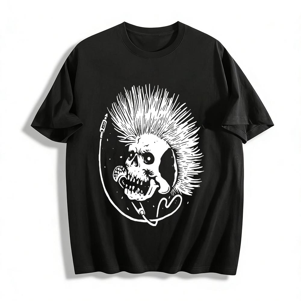 

Solid Color Basic Daily Casual Crew Neck Pullover T-Shirt Pure cotton T-shirt XXS