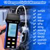 HVAC-Manometer, digitales Gasdruckmessgerät, Differenzdruckmesser, überwacht den Luftstromdruck ± 13,79 kPa/± 2,000 psi