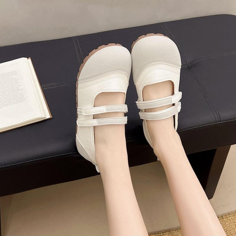 

2025Ретро Женская обувь Повседневные женские кроссовки Сабо Платформа Балетки На все случаи жизни Криперы Лето Кросс-дресс 36 серый