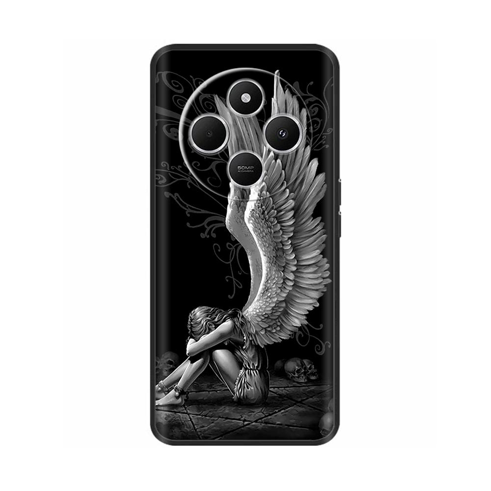 For Xiaomi Redmi 14C Silicone Case Cute Pattern Soft TPU Phone Cover For Redmi 14C Fundas Protective Back Cover 14 C Bumper Bags