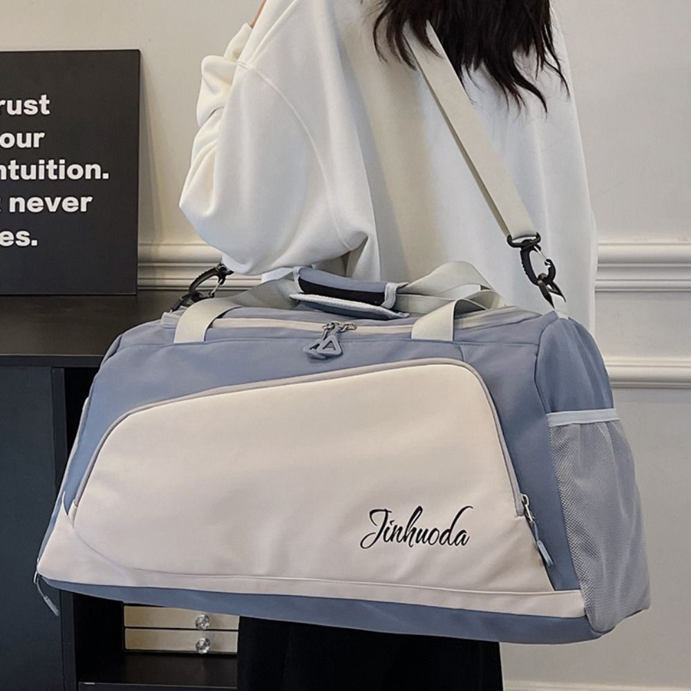 Large Capacity Sports Gym Bag Waterproof Wet Dry Separation Training Bag Multifunctional Travel Luggage Bags Yoga Exercise