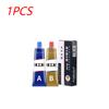 1-5X Super Strong Metal Repair Glue Welding High Temperature Resistant AB Glue Metal Plastic Filler Epoxy Adhesive Sealant