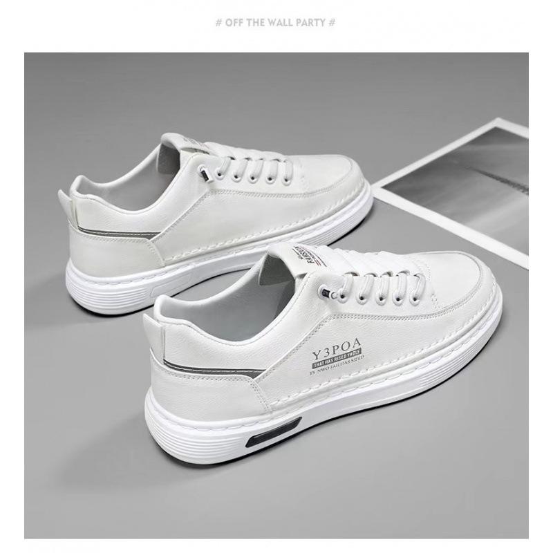 

2025 spring new little white shoes Korean version of trend youth casual men s shoes trend versatile casual trendy men s shoes board shoes 44