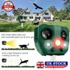Cross-border Solar Ultrasonic Animal and Pest Repeller for Rodents, Birds, and Dogs