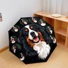 1 PC Automatic Folding Umbrella - Bernese Mountain Dog2 Pattern, Portable & Foldable Design with 8 Ribs, Christmas Birthday Gifts