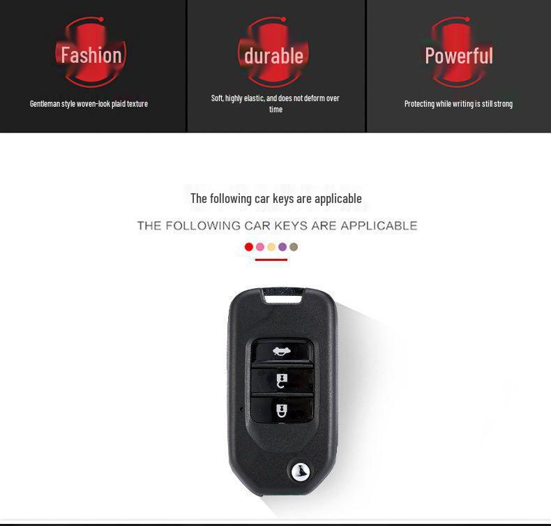 Honda CRV, Civic, XRV, Accord, Vezel, Jade, Avancier Carbon Fiber Key Case.