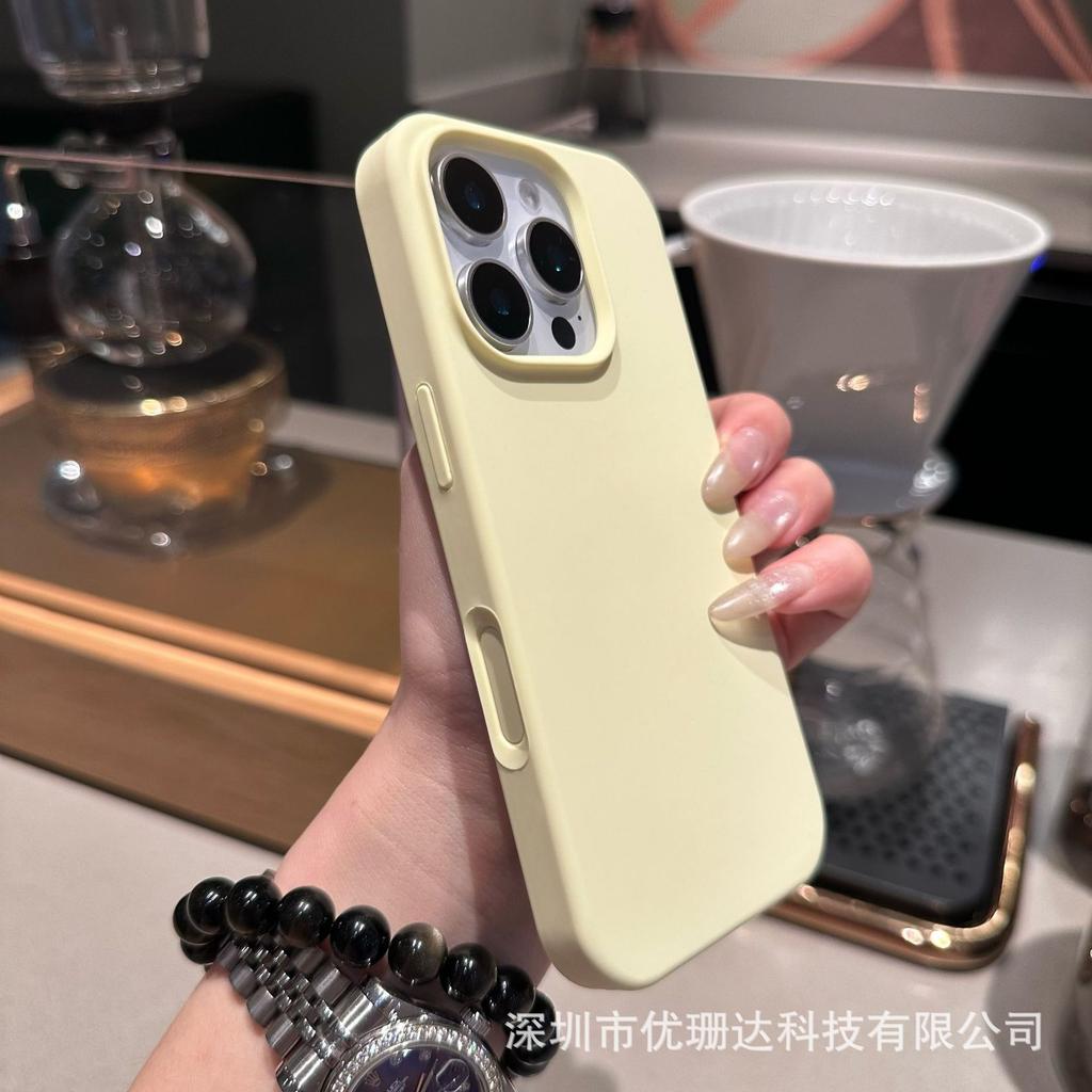 AI camera integrated button for iPhone11promax solid-state silicone mobile phone case Apple 11 anti-drop sheath