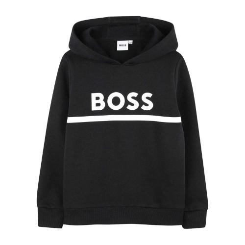 BOSS Childrens/Kids Contrast Line Hoodie