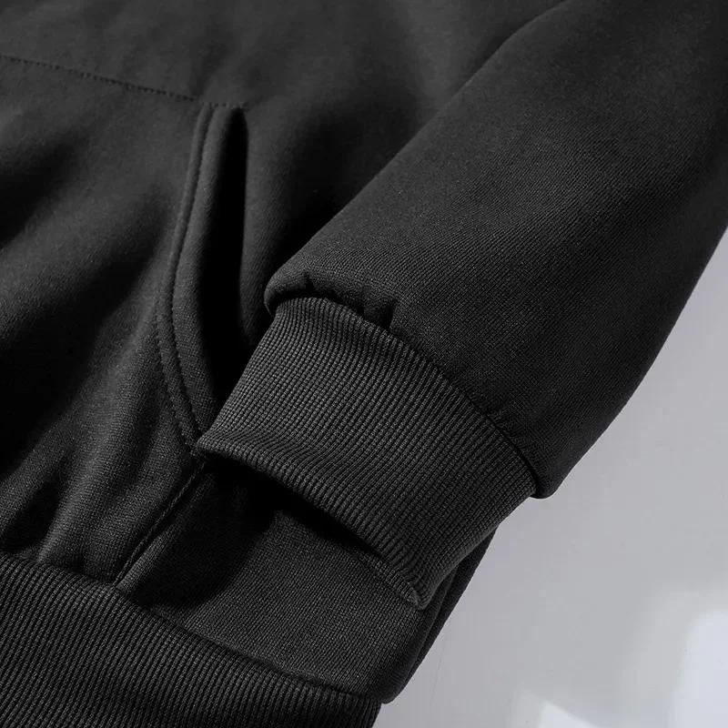Spring Autumn Men's and Women's Full Zip Hooded Jackets Zip Hoodies Casual Cardigans Streetwear Hip-hop Y2K Clothing