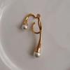 Pearl Ear Clip: Irregular Cold Style No-Piercing Earrings for Women