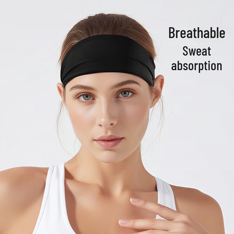 Andningsbart elastiskt pannband för unisex, för sport & träning