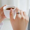 47Bag 925 Silver Natural Gemstone Ring Ariel/ Arie