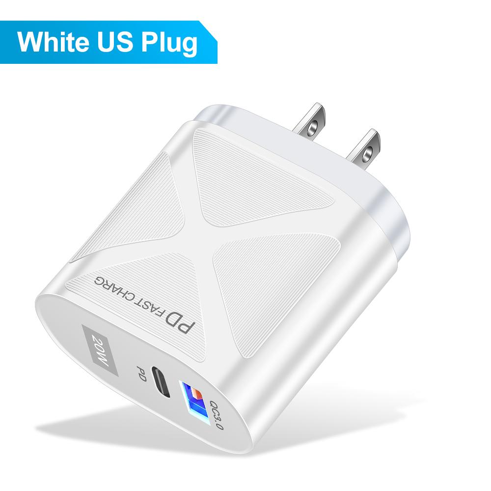 20W USB Type C Charger Fast Charger Quick Charge for IPhone 16 15 14 13 12 Pro Max PD Fast Charging for Xiaomi Samsung Huawei
