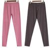 7A Antibacterial Thin Infrared Heating Trousers - Unisex High Waist Warm Threaded Pants for Spring and Autumn