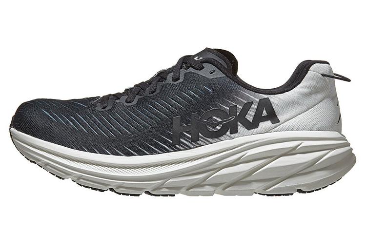 HOKA ONE ONE Rincon 3 Wide Черно-белый Женские 1121371-BWHT 36.5