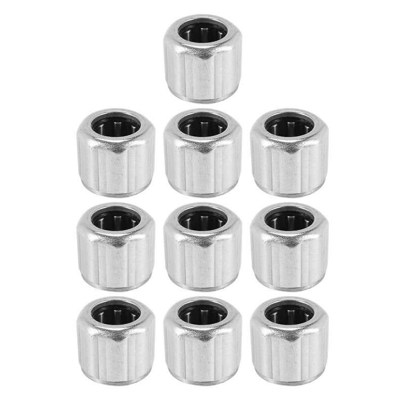 A84E-40Pcs Needle Bearing HF081412 Outer Ring Octagon One-Way Needle Roller Bearing 8X14x12mm For Manufacturing Industry