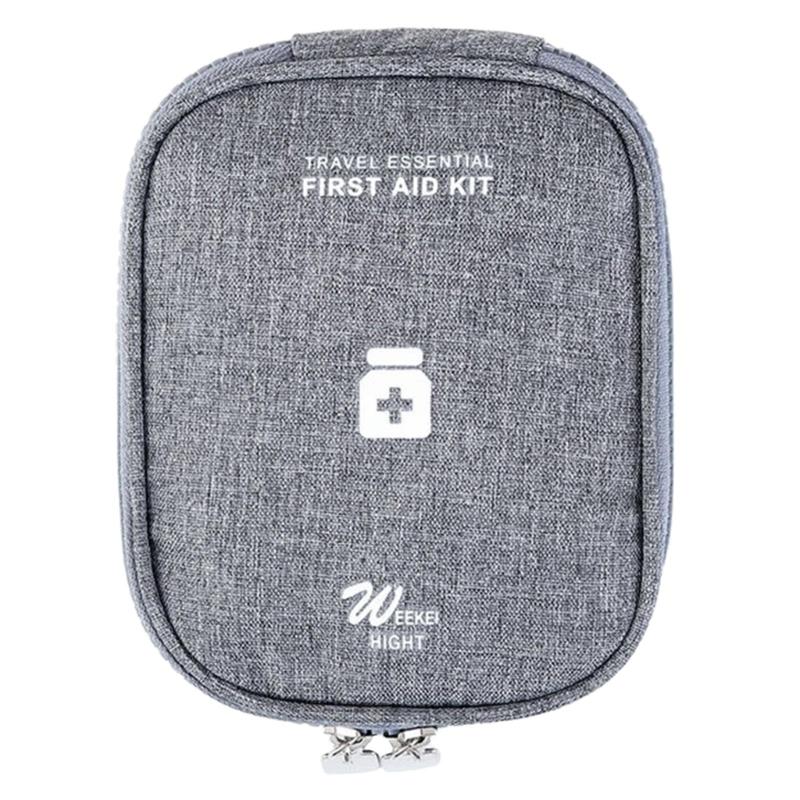 2 Pcs First Aids Kits Large Capacity Emergency Bag Portable Caregivers Bag Travel Pharmacy Bag for Homes, Office,Outdoor