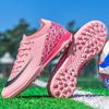 New low-top men's and women's football shoes long nails TF broken nails competition training shoes men's and women's adult sports football shoes