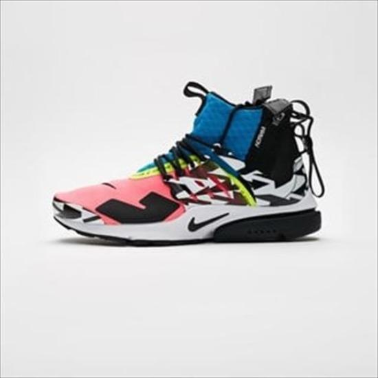 ACRONYM × Nike Air Presto Mid Hyper Pink AH7832-600 Taglia da Uomo 41 multicolore