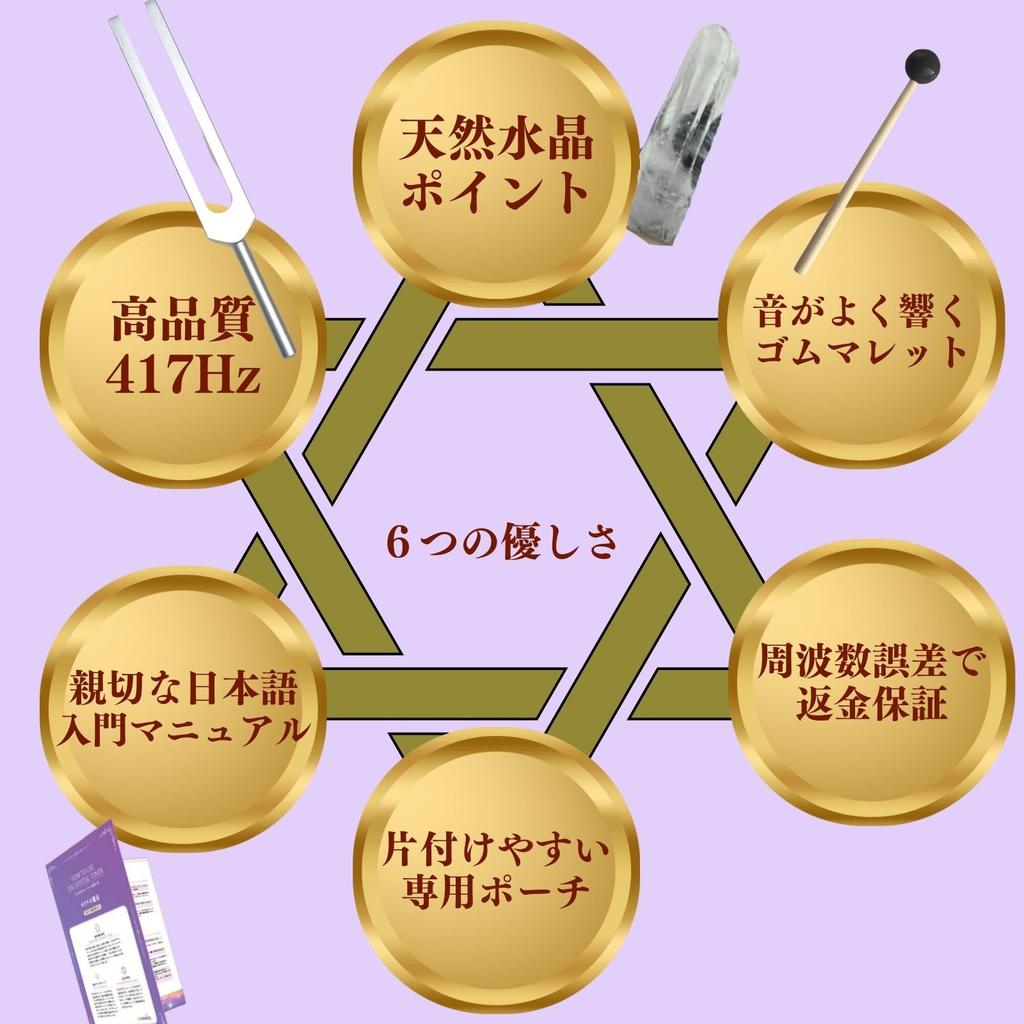 [Sedona Magie] 417Hz Solfeggio Stimmgabel | Frequenz der Veränderung und des Zurücksetzens, Vibrationsgegenstand für Meditation, Heilung und Reinigung
