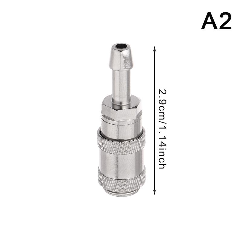 Metal Air Hose Connector Nibp Adapter Blood Pressure Meter Bp Cuff Joint Link Male Female Quick Connection Bayonet Airway Joints