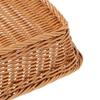 Home Square Artificial Rattan Harden Storage Basket Fruit Bins