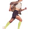 Asics SS25 Sports Lifestyle Series Techplus Fashion Comfortable Versatile Hooded Jacket Women Jacket Light-Brown 2012D254-020