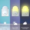 Gentle Illumination LED Plug-in Night Light LED Sensor Light  Children Home Bedroom