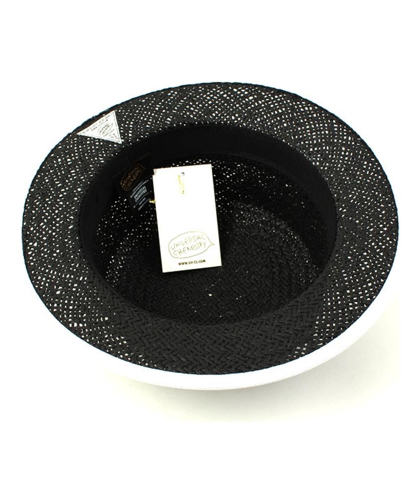 Taping Black Panama Hat