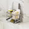 Kitchen Counter Organizer Compact Sink Organizer Compact Design Dedicated Compartments Elegant Aesthetics Space Optimization