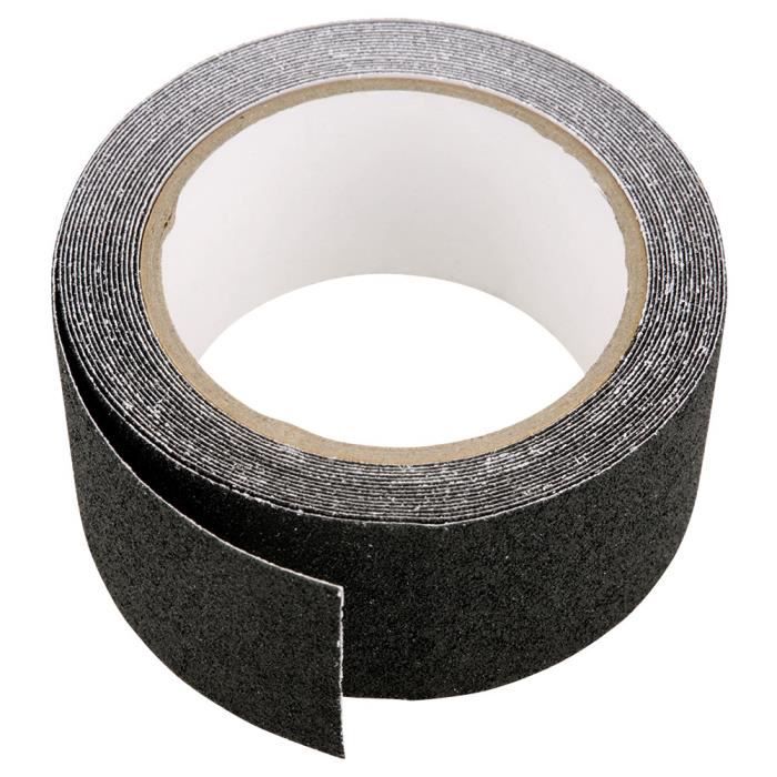 Non-slip Tape - Safety Strip - PVC - Black - 5cm X 5m - Multi-purpose