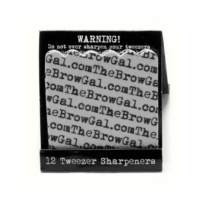 

The Browgal Eyebrow Tweezer Sharpener