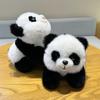 Cute Panda Plush Toy Stuffed Animal Doll Realistic Gift For Girlfriend 23cm
