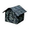 Outdoor Stray Cat House Shelter Insulated, Winter Premium, Versatile, Oxford Cloth, Weatherproof for