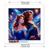 Disney 5D Diamond Painting Princess and Prince Cross Stitch Mosaic Kit Home Decor Wall Sticker DIY Handmade Gift