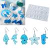 Resin Jewelry Molds,9 Pairs Earring Resin Molds for DIY Resin Jewelry,Pendant