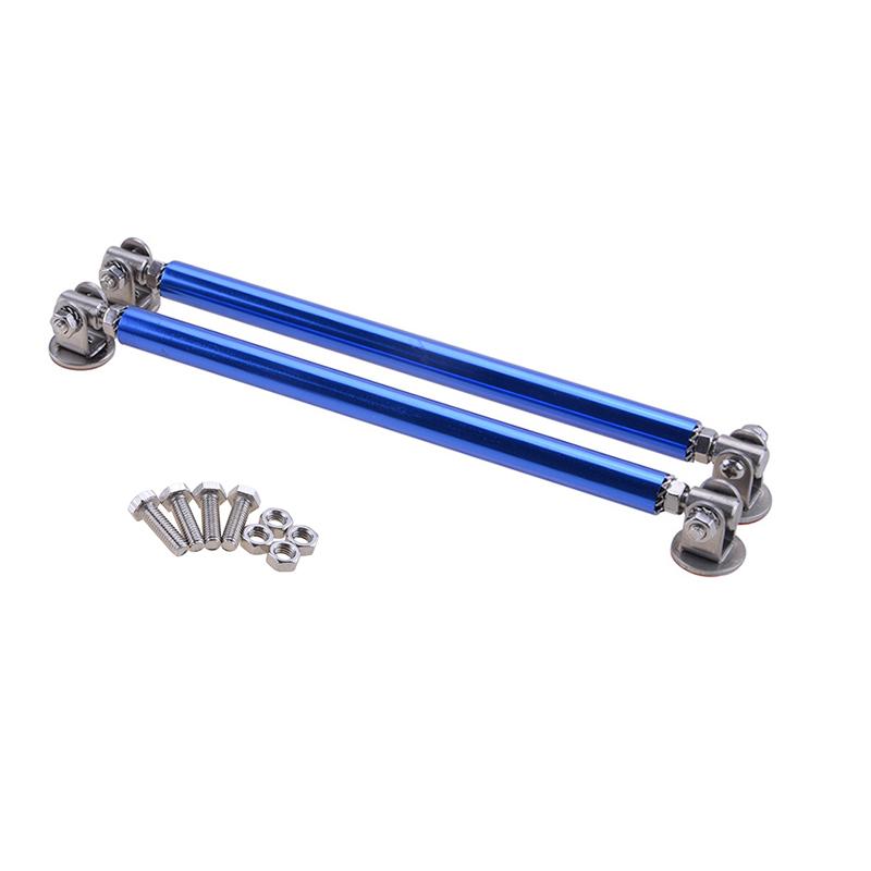 1 Pereche Tije Divizoare Universale pentru Mașină Kit Tije de Legătură Reglabile Racing pentru Suport Lip Bara de Protecție Față Spate 75/100/150/200mm