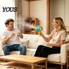 Fun Gift for Boys Girls Handheld Air Cannon Toy Kids Adults, Lightweight Battery Free Wave School Event Party Games Shooter Indoor Outdoor,