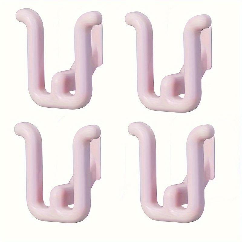 4pcs  bathroom  suction cup  home accessories  bathroom organizer  soporte de barra de cortina  crochet  bathroom  hooks
