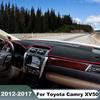 For Toyota Camry XV50 50 2012 2013 2014 2015 2016 2017 Car Dashboard Cover Sun Shade Mat Avoid Light Pad Anti-UV Case Carpets