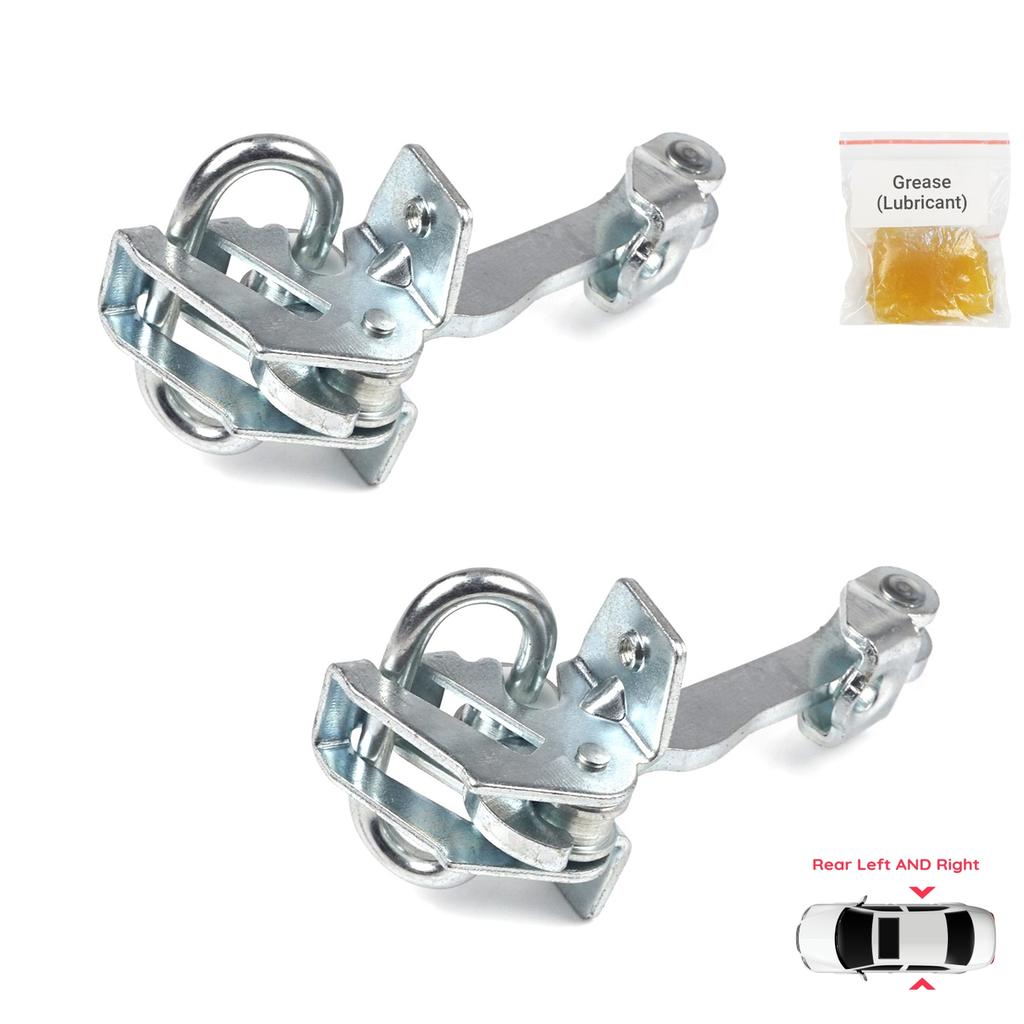 BDP722-1 2 Pieces Rear Left AND Right Door Hinge Stop Check Strap Limiter for Vauxhall Opel Corsa C X01 2000-2009 160257