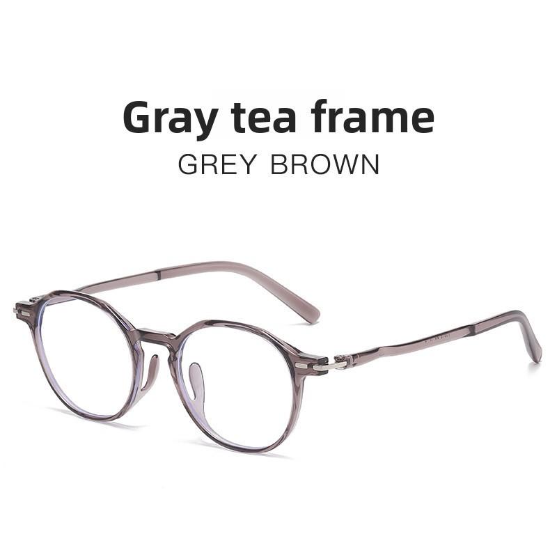 Round Glasses Frame With Blue Light Protection For Casual Fashion For Men And Women