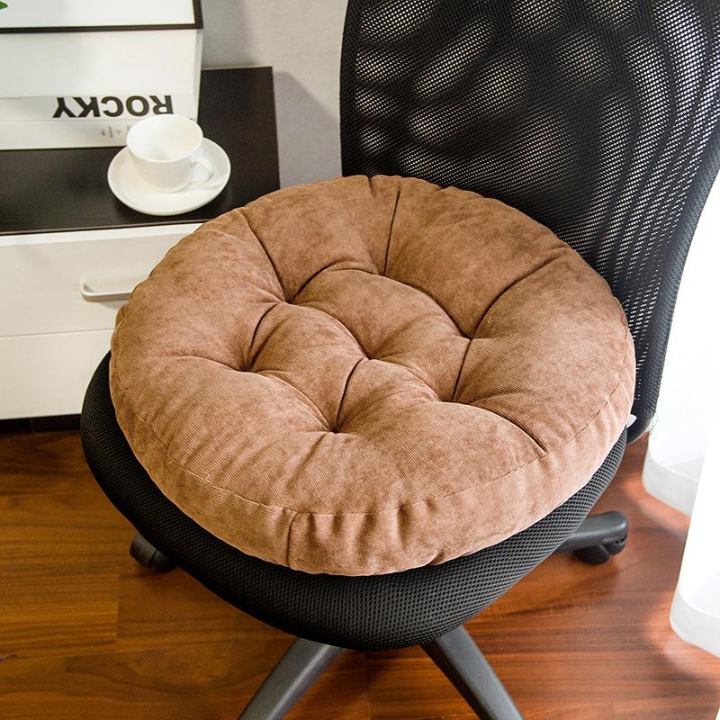 Floor Mat Futon Cushion Bay Window Mat Velvet Dining Chair Chair Mat Yoga Mat Tatami Student Bench Round Cushion